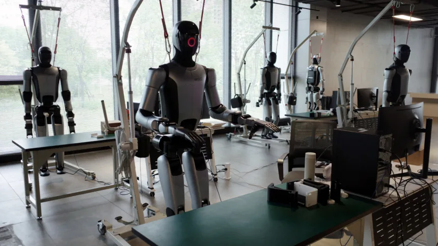 Vendas de robôs humanoides chegam a cerca de 7 mil unidades em 2025